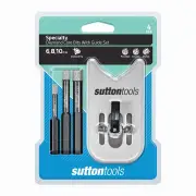 Sutton D6180004 - Diamond Core Bit Set with Guide 4 Piece
