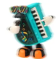 Singing Dancing Robot - Children's Electric Shake Roll Guitar | Educational Creative Funny Music Toys | Interactive Action Learning Game, Education Supplies for Youth, Birthday, Boys & Girls