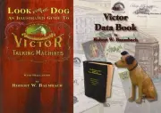 2 BOOK SET Look for the Dog Victor Talking Machines and The Victor Data Book