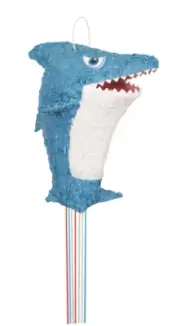 Shark Pull String Pinata Pk 1