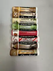 Lot of 8 Chapstick Random Flavor Assortment Lip Balm NEW/SEALED