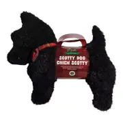 Black Scotty Dog Comfort HEAT PACK Plush Sherpa Pillow Scottish Terrier