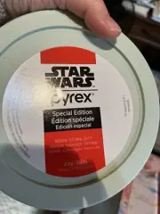 NEW PYREX 4 CUP GLASS STORAGE BOWL STAR WARS - BABY YODA -THE CHILD