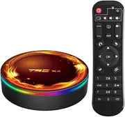 CHROX Android 11.0 TV Box,T95 X4 Set Top Box 4GB RAM 64GB ROM S905W4 Quad Core CPU Mali-G31 MP2 GPU H.265 Decoding 2.4G/5G WiFi 100M DLAN Smart TV Box,4gb+64gb