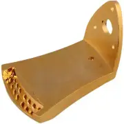 Gold 8 String Mandolin Tailpiece Rectangle Guitar Instrument Accessories Part US