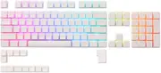 LTC LavaCaps XDA PBT Pudding Keycaps, 113 Keys, White