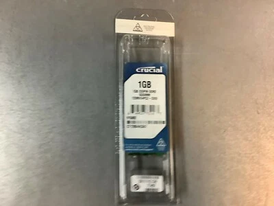 Crucial 1GB 200-PIN DDR2 SODIMM 128Mx64PC2-5300