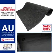 Automotive Yacht Floor AntiSlip Carpet Underlay Felt Non Woven dark grey 3m*2m (for: Suzuki)