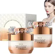 SXCS Nicotinamide Lady Plain Face Cream, Illuminating Makeup Cream, Multifunctional Smooth Hydrating Niacinamide Makeup Cream, Nicotinamide Vitamin C Plain Face Cream (2 PCS)