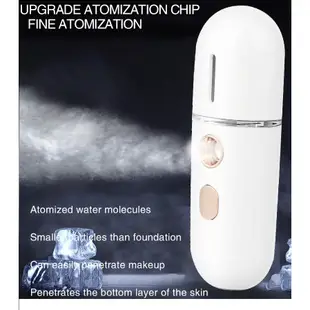 USB Mini Nano Water Mist Sprayer hand Humidifier Facial Stea