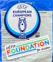 Italy FIGC SET Official Patches European Championship Germany 2024 Sporting Id