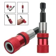 Tool Screw Bit Holder 60mm length 1/4" Inch Shank Hex Driver Adjustable