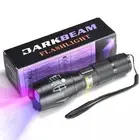 darkbeam uv 365nm and 395nm light woods lamp blacklight ultraviolet flashlight