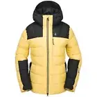 Brand New 2025 Volcom Women's Puffleup Jacket Dark Yellow Size S
