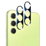 [Pack of 2] MEZON Premium Full Coverage Tempered Glass Camera Lens for Samsung Galaxy A34 5G – New Version, No Whitening from Flash (Galaxy A34 5G, Lens HD)