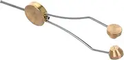 EXHUMKY Fly Tying Bobbin Reel Smooth Yarn Needle for Crocheting Lure Handle Fly Fishing Kit Knot Tying Tool