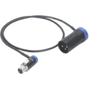 DigitalFoto Solution Limited 3-Pin XLR Male to Mini TA3F XLR Female Audio Cable
