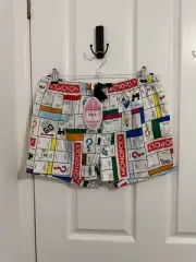 Peter Alexander Monopoly Pyjama Shorts - Size M