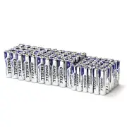 40 AAA Batteries + 36 AA Batteries Pack 76pcs Double A Triple A Batteries Z8V6