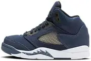 [Jordan] Little Kid's 5 Retro SE Georgetown Midnight Navy/Black (FN5453 400)