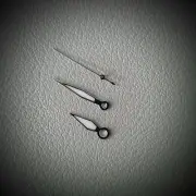 HANDS SET KUNAI STYLE POLISHED BGW9 / SEIKO MOD SKX SKX007 NH35 NH36 NH34