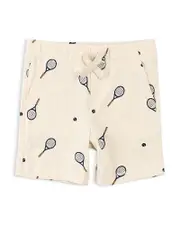 Miles The Label Boys' Racquet Print Jersey Shorts - Little Kid