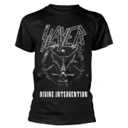 Slayer 'Divine Intervention 2014 Dates' (Black) T-Shirt - NEW & OFFICIAL!