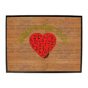 Ob Sailing Is Close To My Heart - Funny Novelty Doormat Man Cave Floor mat