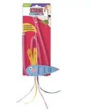KONG Connects BENDERZ Teaser DRAGONFLY Catnip Cat Toy Active STRING Play Attach