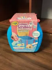 Crayola Scribble Scrubbie Seashell Splash Color & Clean Adorable Little Pets!
