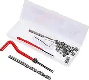 Complete Thread Repair Set Metric Thread Insert Kit (m7) 25pcs Inserts Tool for Wood Reliable Easy to Use