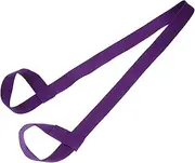 2pcs Yoga Mat Strap Adjustable Yoga Mat Sling Exercise Mat Strap Yoga Mat Carrying Band for Home Outdoor Travel Black