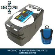 Pediatric Fingertip Pulse Oximeter OLED Blood Oxygen Saturation Monitor for kids