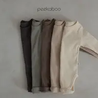 在飛比找蝦皮商城優惠-peekaboo 好彈性羅紋包屁衣 ｜兒童睡衣 女童包屁衣 