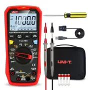 Digital Multimeter Tester UT161E, True RMS 1000V AC DC Voltage Meter Tester O...