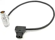 P-TAP to 6-Pin Cable for ONE RED Camera(Elbow Plug Cable,100cm)