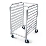 New Star Foodservice 36510 Commercial-Grade Aluminum 10-Tier Sheet Pan/Bun Pa...