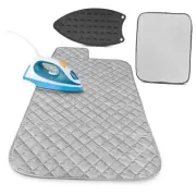 Portable Ironing Mat for Table Top – Foldable Ironing Pad for Table, Washer &