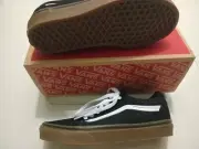 New Vans Old Skool (Gumsole) Suede Black Medium GUM Shoes Men's Sz 6/ Wom 7.5