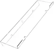 SWOOMEY Ergonomic Tilted Keyboard Holder Premium Acrylic Stand for Clean Desk Durable and Stylish Computer Supply for Office Home Use