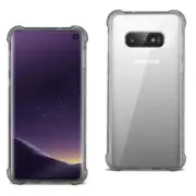 For Samsung Galaxy S10E Case Bumper Air Cushion Protection Cover Clear Black