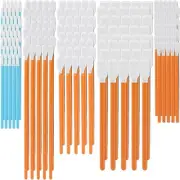 AAwipes Cleaning Swab Kit - Microfiber Knitted Polyester Sticks (5 Orange