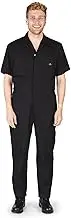 NATURAL WORKWEAR - Mens Short Sleeve Basic Blended Work Coverall Includes Big & Tall Sizes - Order 1 Size Bigger
