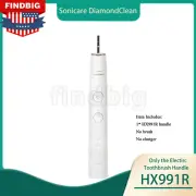 New Philips Sonicare DiamondClean Sonic Electric Toothbrush Handle HX991R Rose