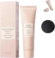 Purifying Exfoliating Gel, Purifying Cream Facial Scrub Exfoliator, Gentle Exfoliating Gel for Face Deep Cleansing, Face Cleanser Exfoliator with Body Scrubber for All Skin Types(1pc)