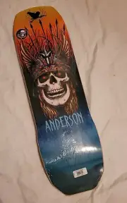 Powell Peralta Pro Andy Anderson Heron Flight Skateboard Deck