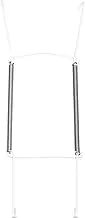 Invisible Plate Hangers for Wall | Decorative Dish Display Holders Hanging Wires Spring Hook Holder Fit to Hang on Wall (White Plate Hanger) (25 x 36 cm (10 x 14 Inch))