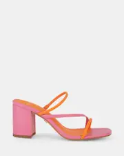 NATA 2 TONE Open Toe Heels