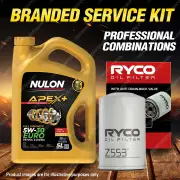 Ryco Oil Filter Nulon 5L APX5W30C3 Engine Oil Kit for Audi A3 A4 S3 TT