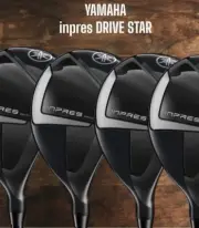 YAMAHA Inpres DRIVESTAR 2024 Hybrid set U4, U5, U6, U7 / SPEEDER NX SR